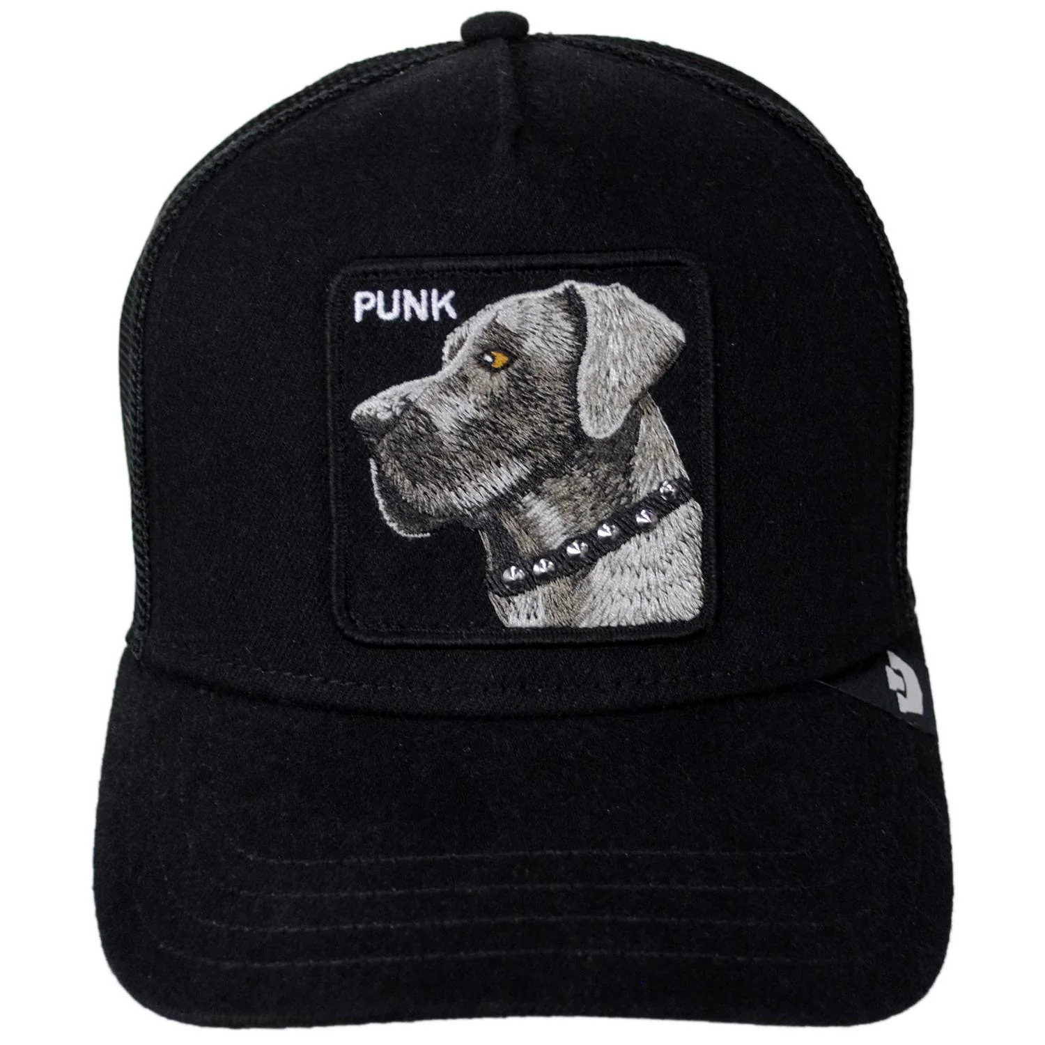 Punk Dawg Mesh Trucker Snapback Baseball Cap - Image 2