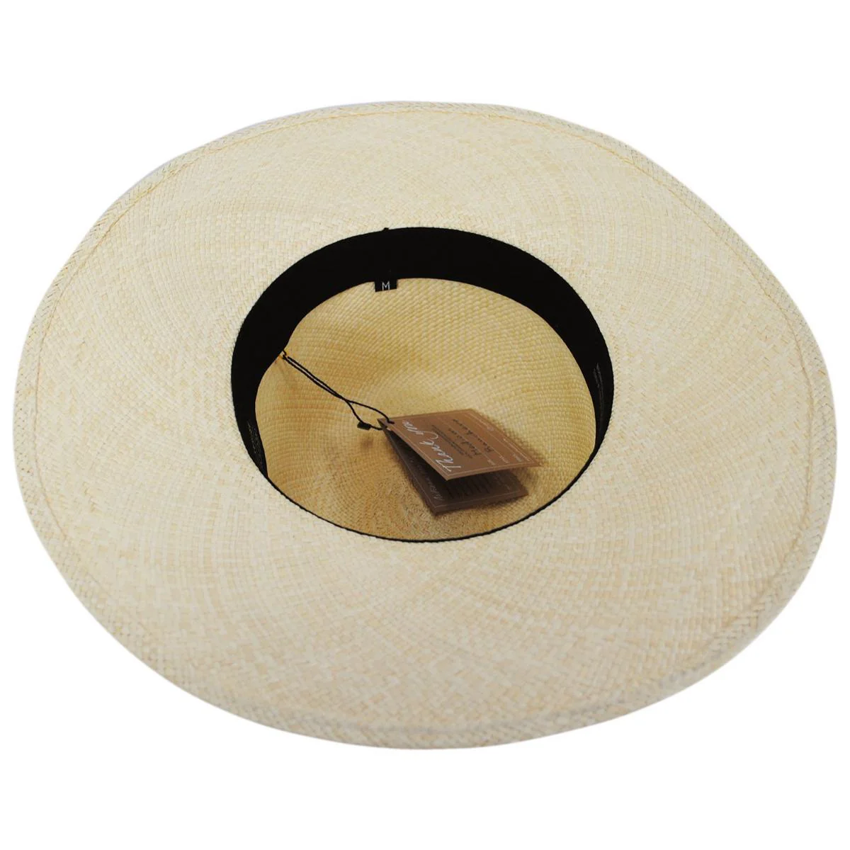 Ranchero Brisa Grade 4-5 Panama Straw Fedora Hat - FINAL SALE - Image 8