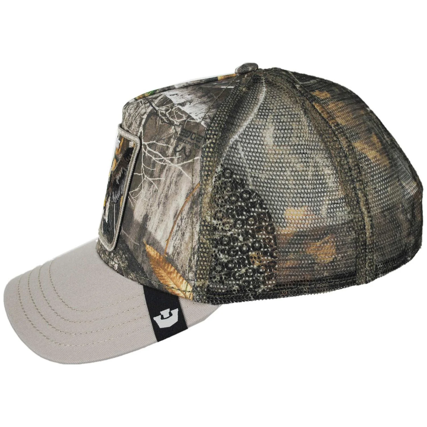 Realtree Edge Represent Mesh Trucker Snapback Baseball Cap - Image 3