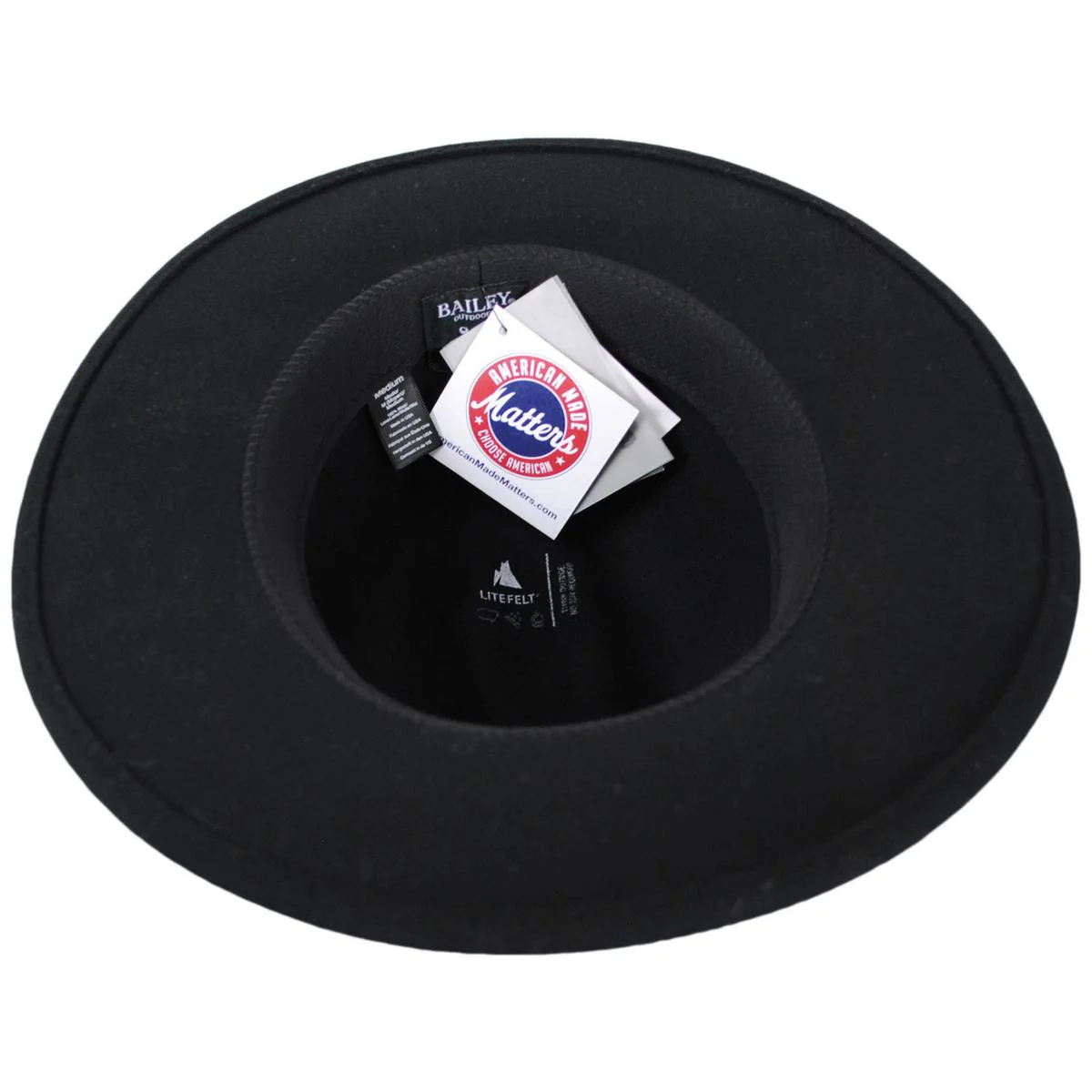 Redline Wool LiteFelt Safari Fedora Hat - Image 8