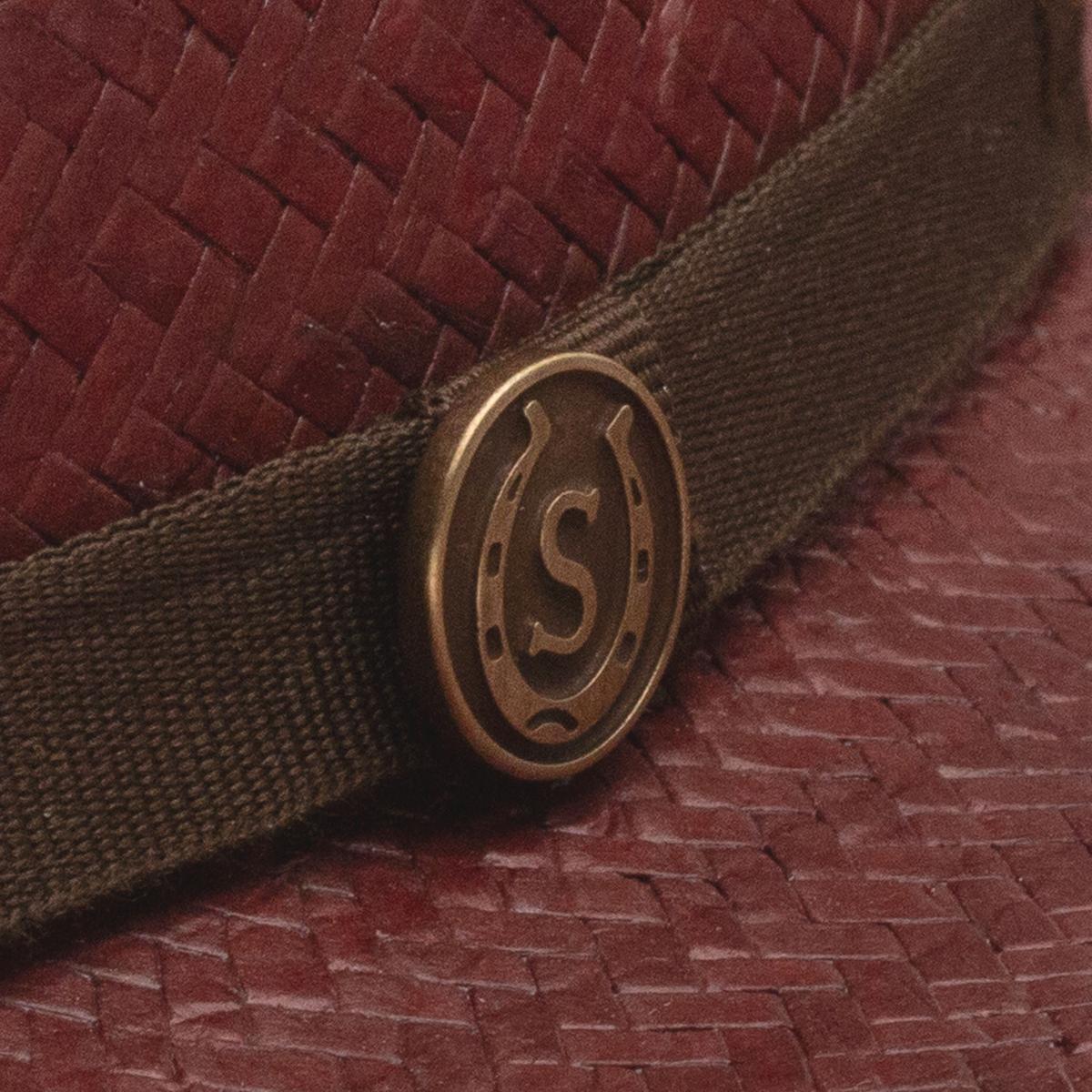 Redwood Shantung Straw Open Road Western Hat - Image 6