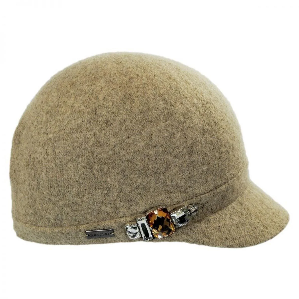 Rhinestone Wool Cap - Image 3