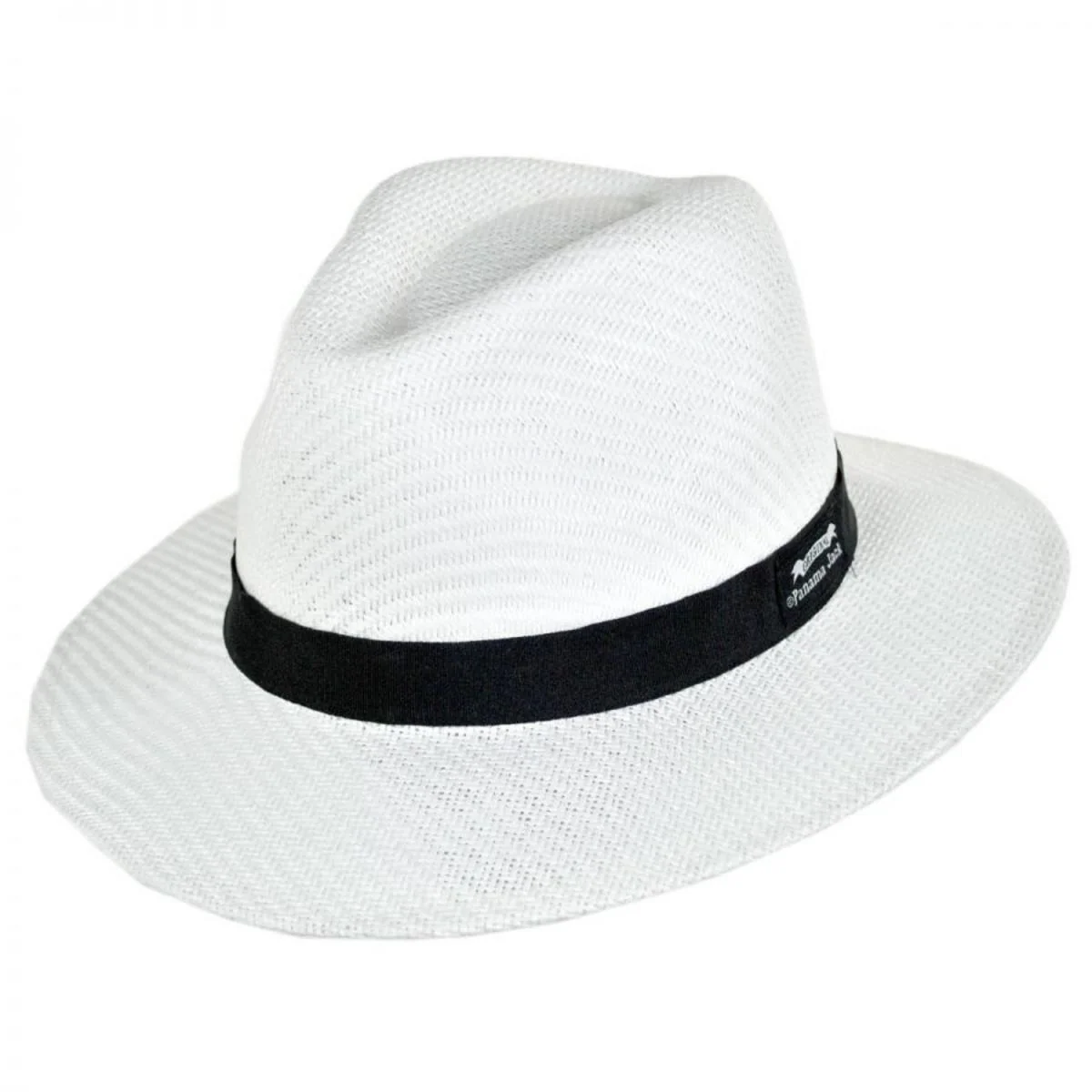 Ribbon Toyo Straw Safari Fedora Hat