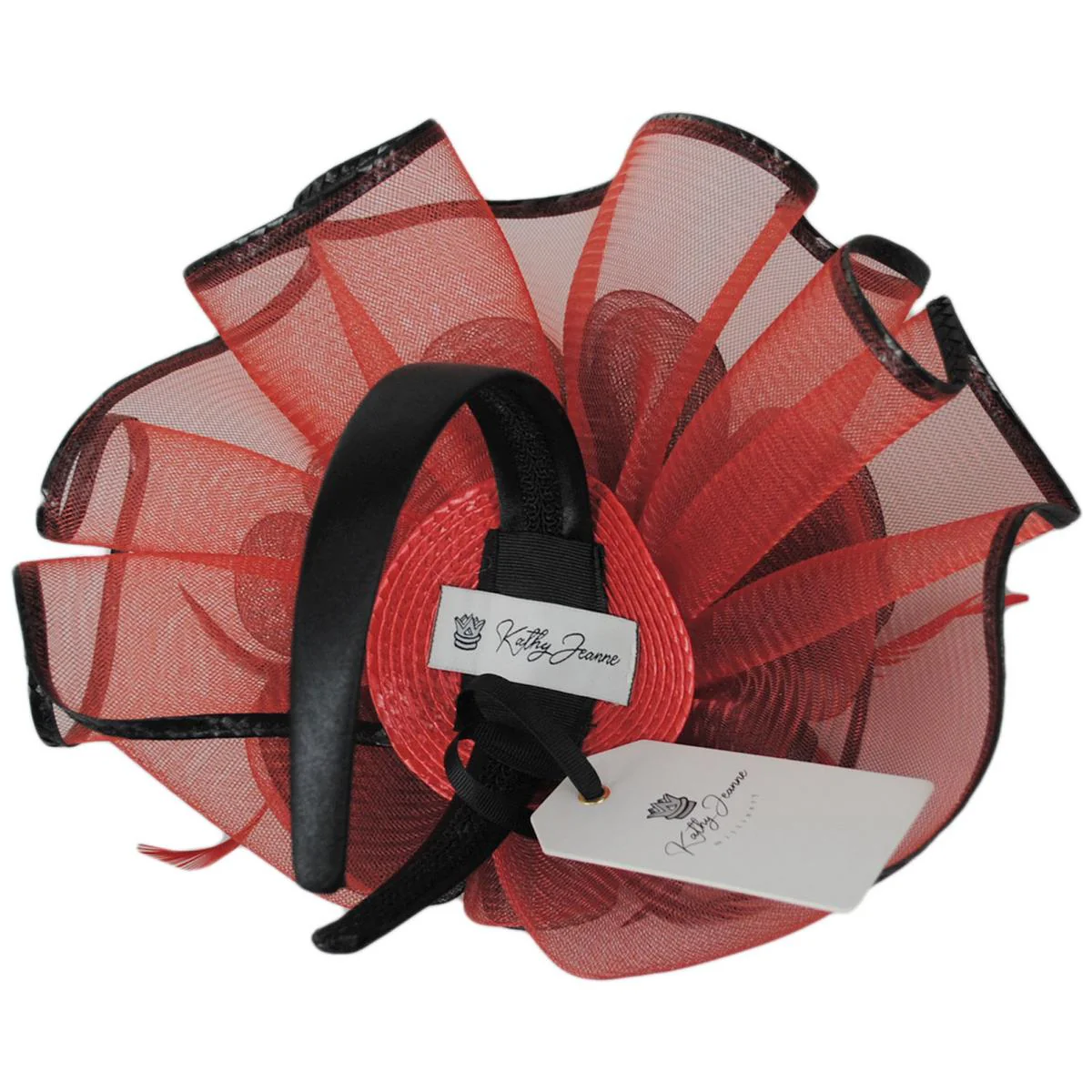 Rizo Horsehair Mesh Fascinator Hat - Image 4