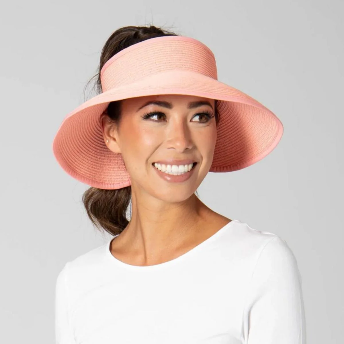 Roll Up Toyo Straw Visor - Image 22