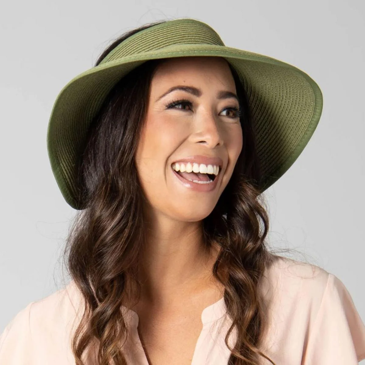 Roll Up Toyo Straw Visor - Image 26