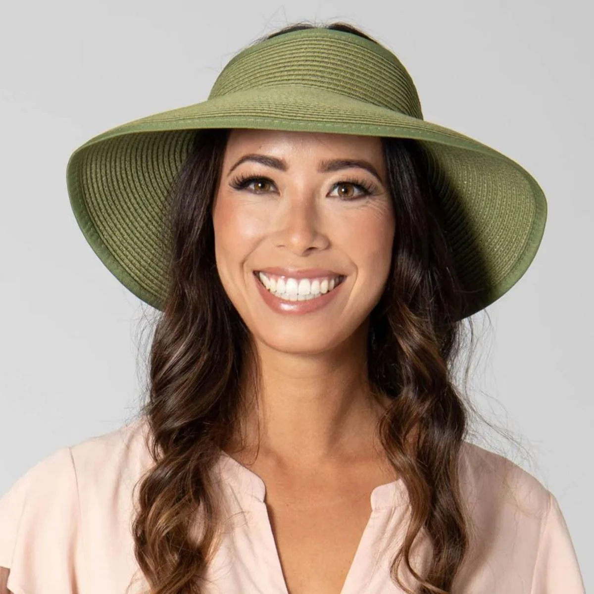 Roll Up Toyo Straw Visor - Image 27