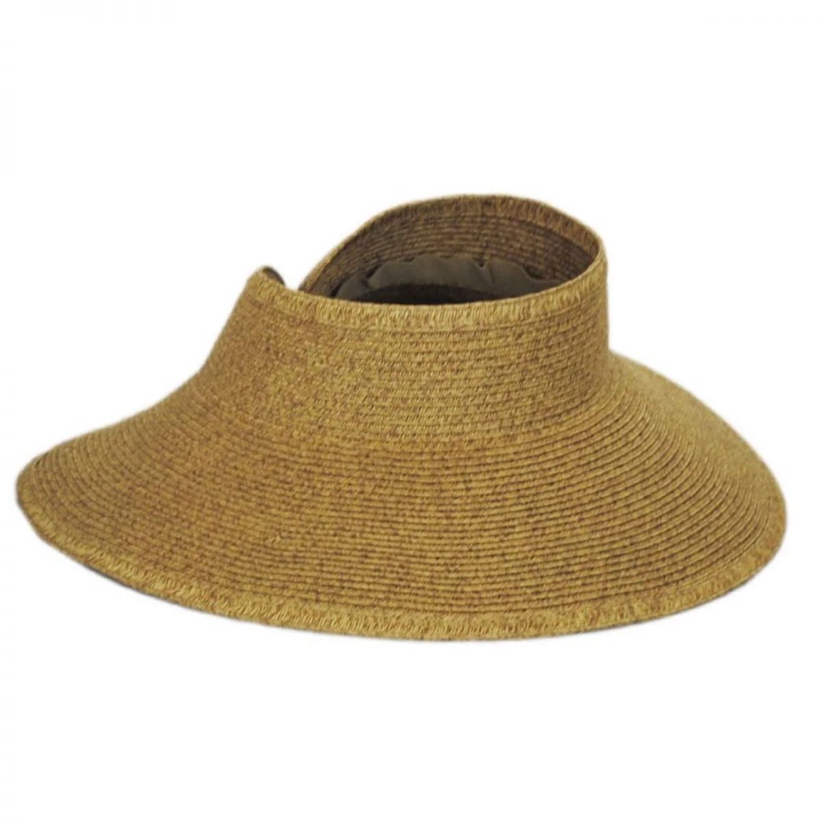 Roll Up Toyo Straw Visor - Image 3