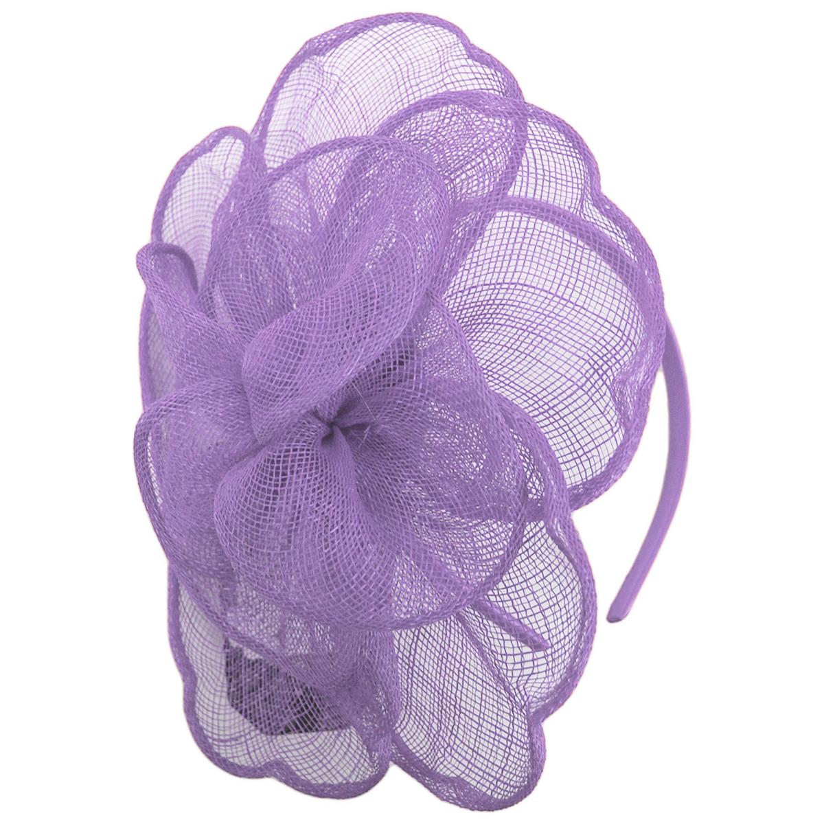 Rosa Sinamay Straw Fascinator Hat - Image 14