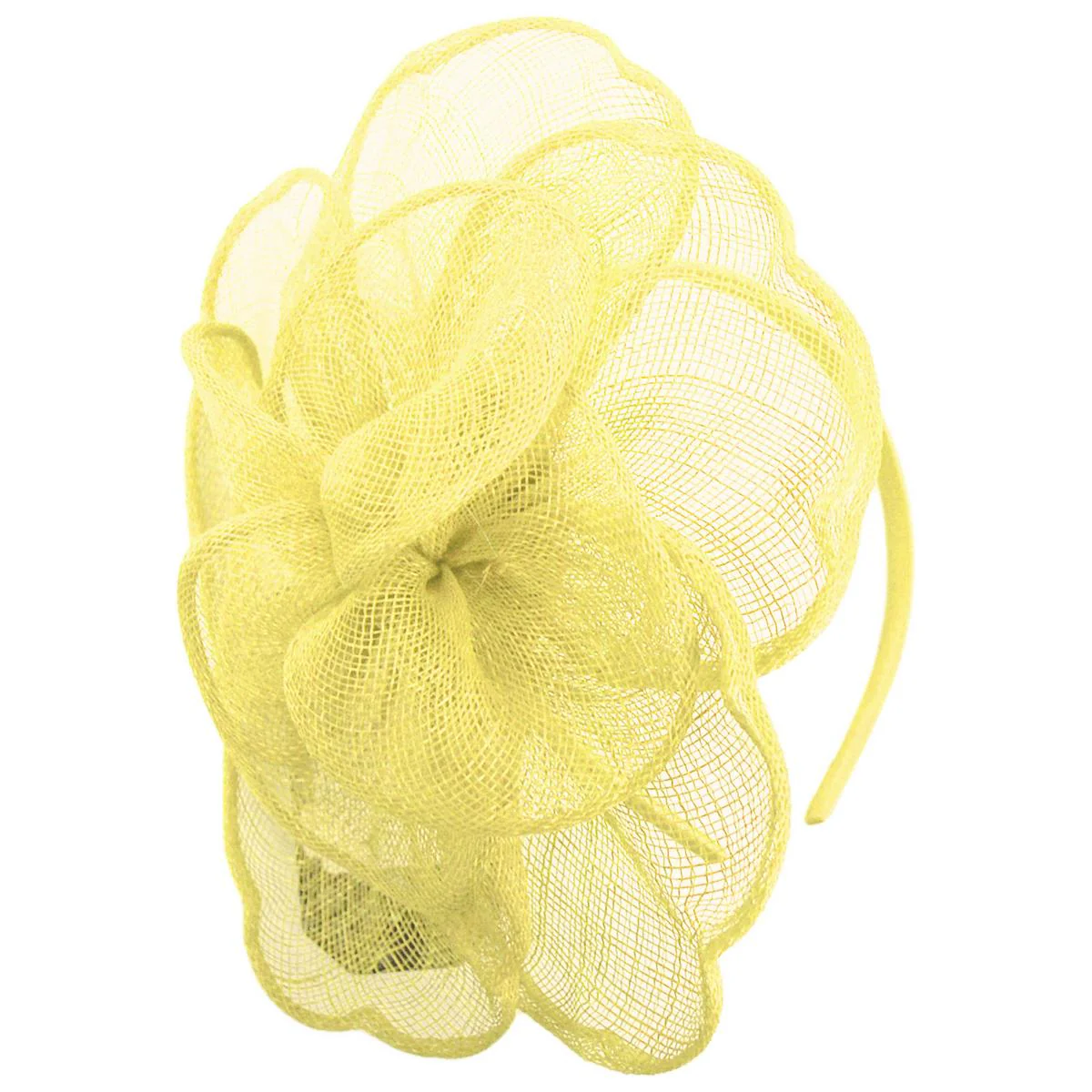 Rosa Sinamay Straw Fascinator Hat - Image 16