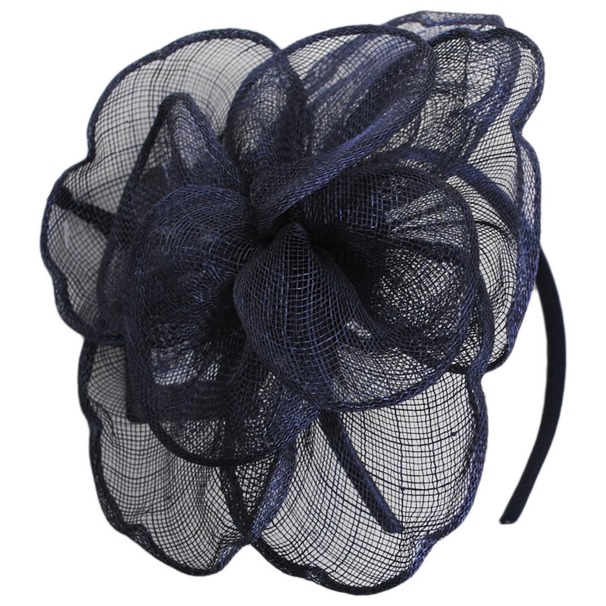 Rosa Sinamay Straw Fascinator Hat - Image 17