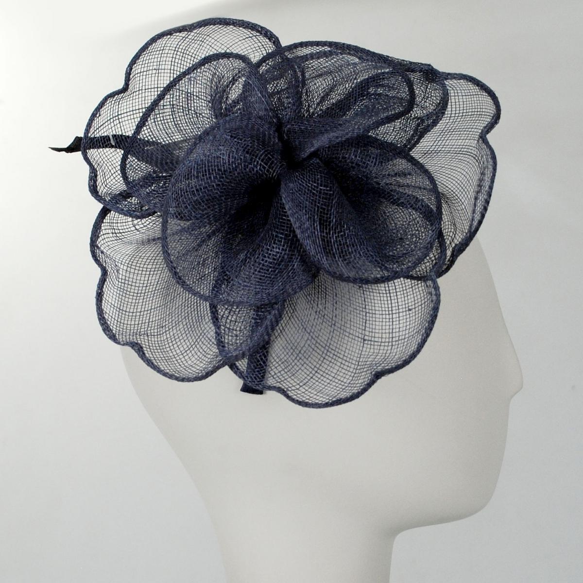 Rosa Sinamay Straw Fascinator Hat - Image 19