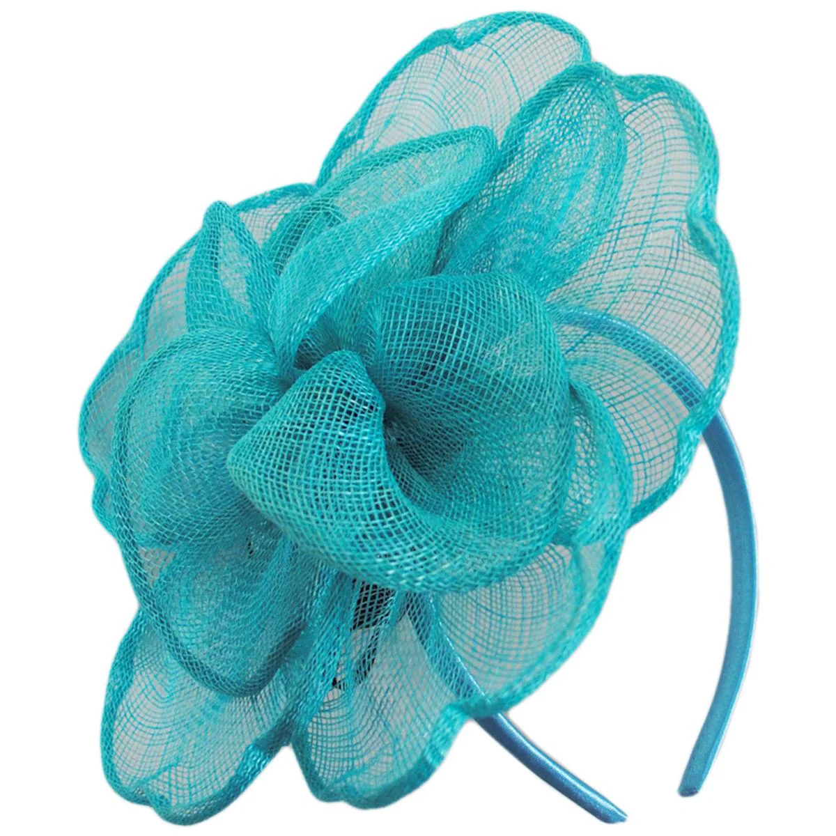 Rosa Sinamay Straw Fascinator Hat - Image 21