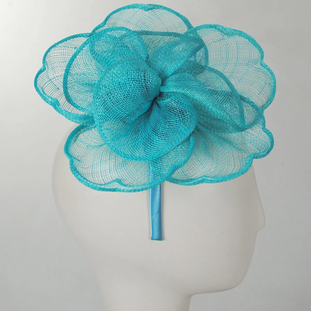 Rosa Sinamay Straw Fascinator Hat - Image 23