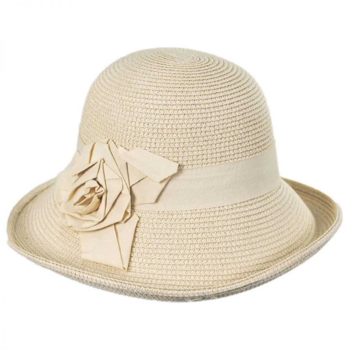 Rosa Toyo Straw Sun Hat - Image 5
