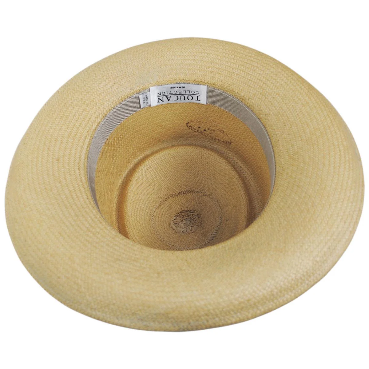 Rose Panama Straw Gambler Dress Hat - Made to Order - Image 4