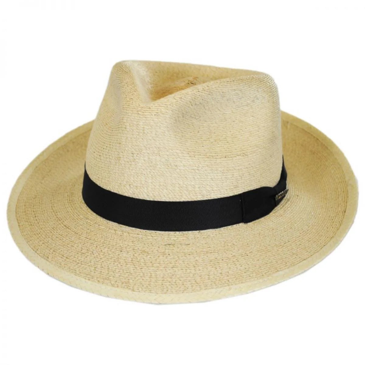 Rushmore Palm Leaf Straw Fedora Hat