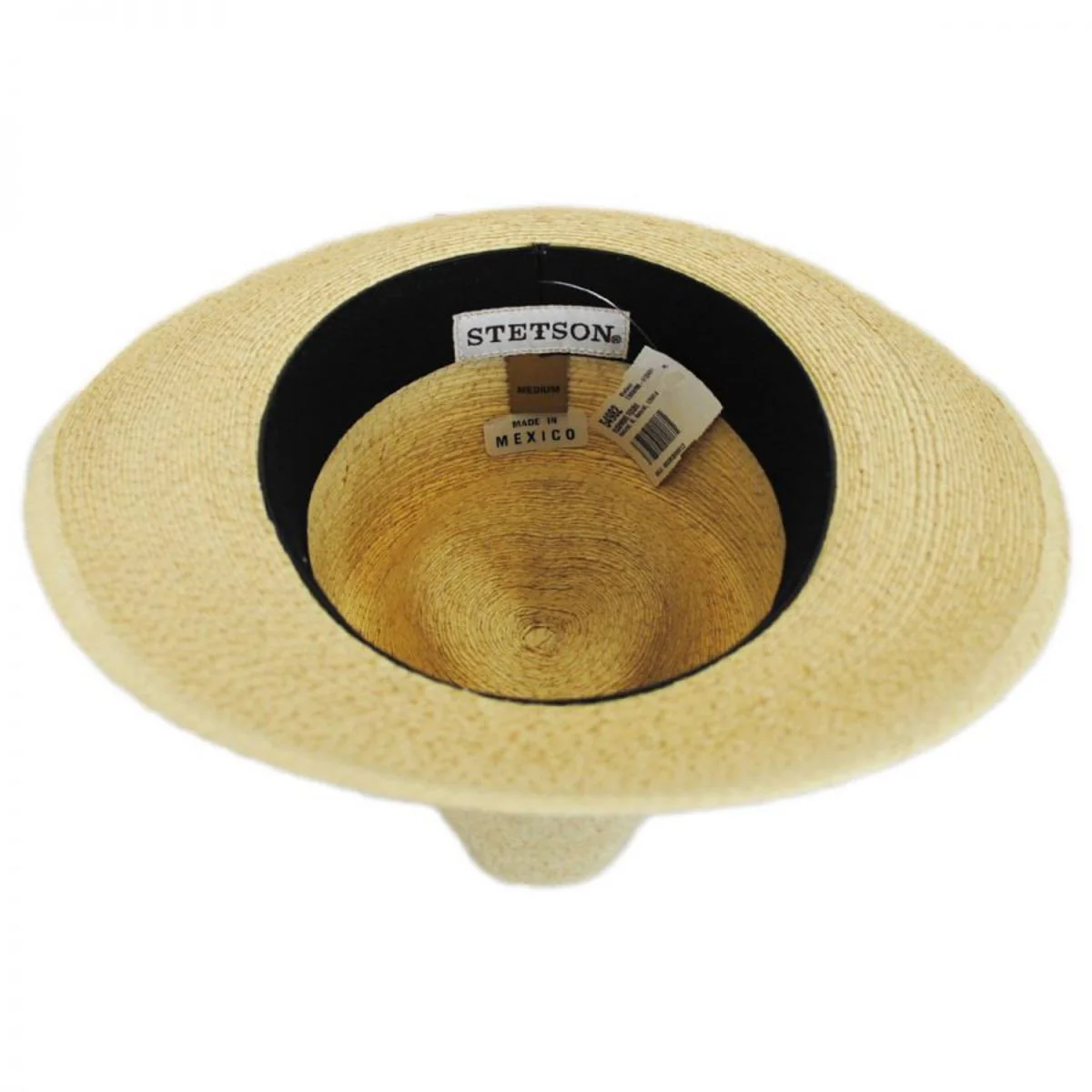 Rushmore Palm Leaf Straw Fedora Hat - Image 4