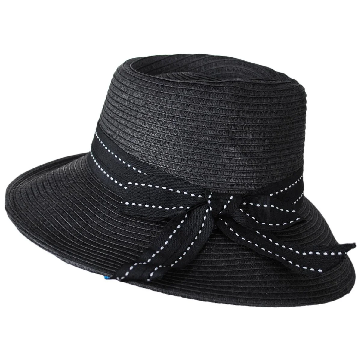 Sadie Toyo Straw Fedora Hat - Image 14