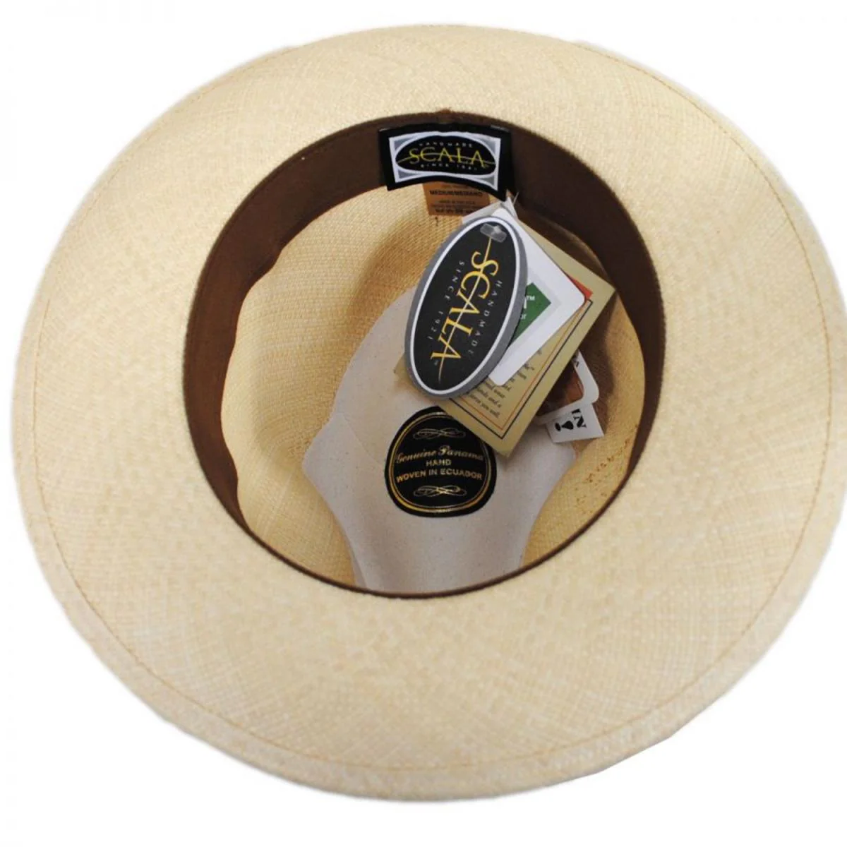 Safari Grade 8 Panama Straw Fedora Hat - Image 4
