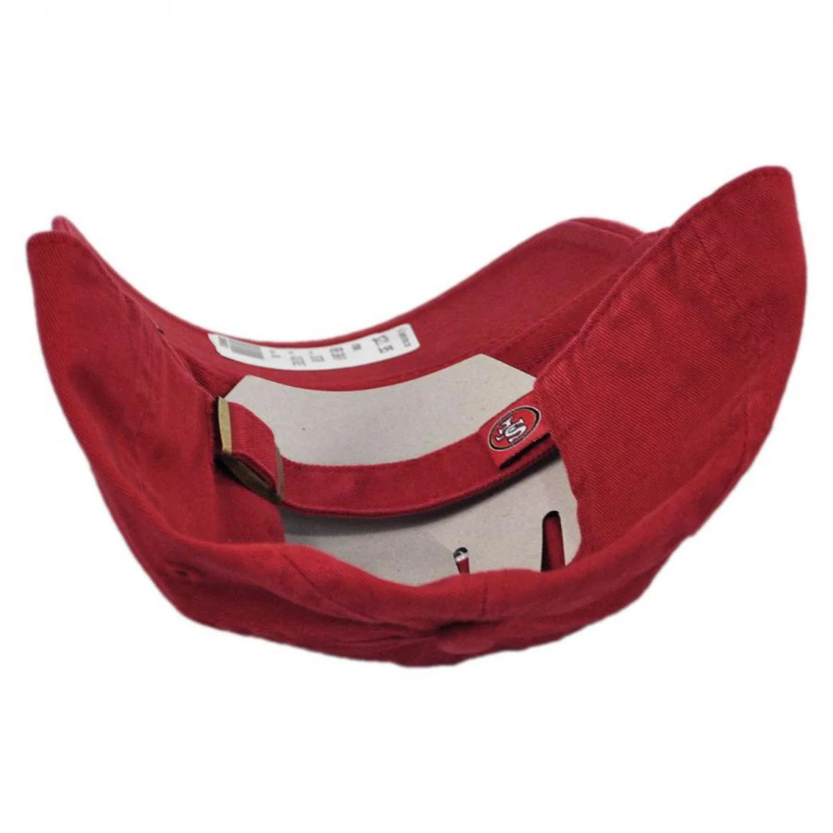 San Francisco 49ers NFL Clean Up Strapback Baseball Cap Dad Hat - Image 8