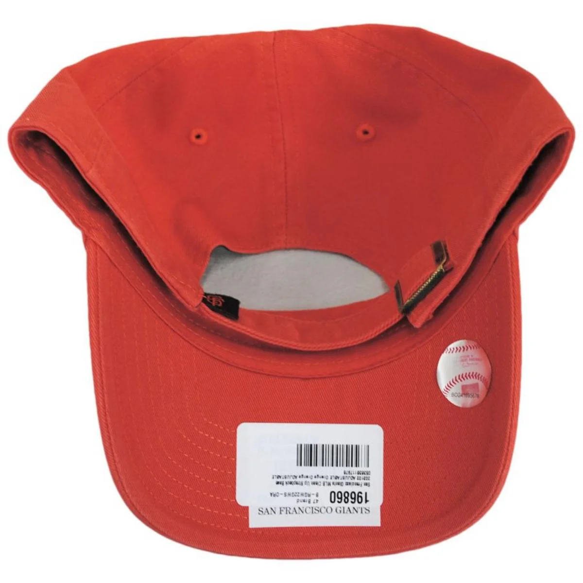 San Francisco Giants MLB Clean Up Strapback Baseball Cap Dad Hat - Image 8