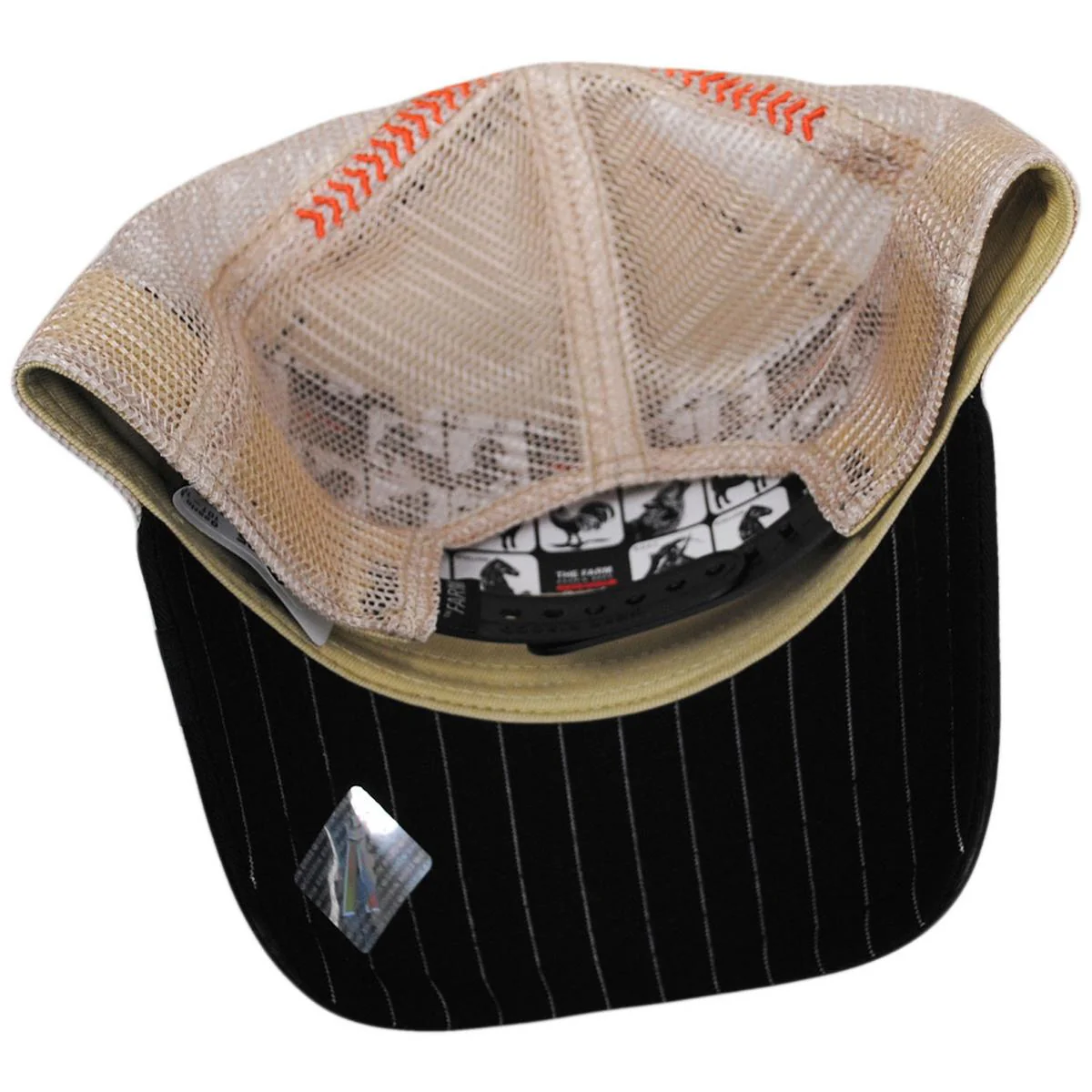 Seal Mesh Trucker Snapback Baseball Cap - Image 4