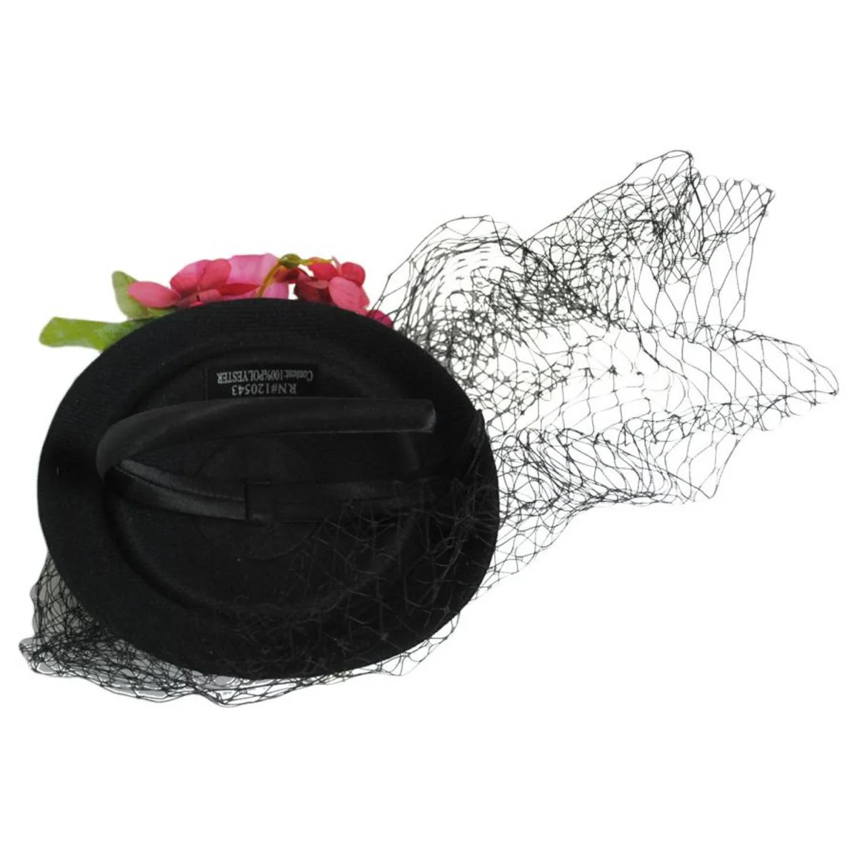 Secret Garden Velvet Fascinator Hat - Image 4