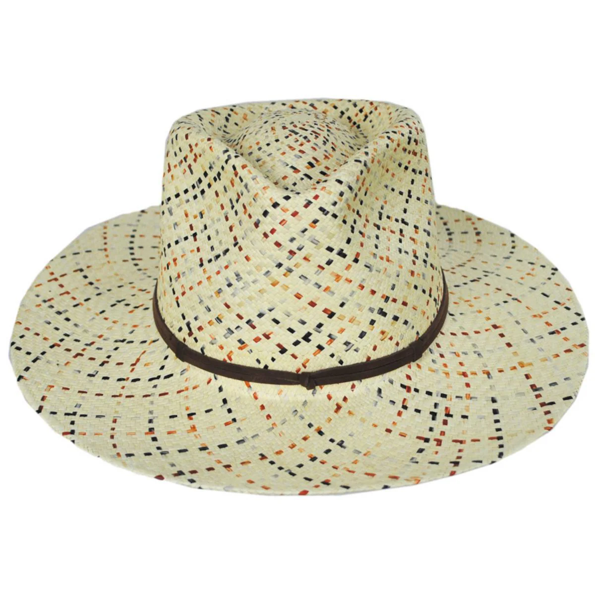 Shasta Panama Straw Fedora Hat - Image 2