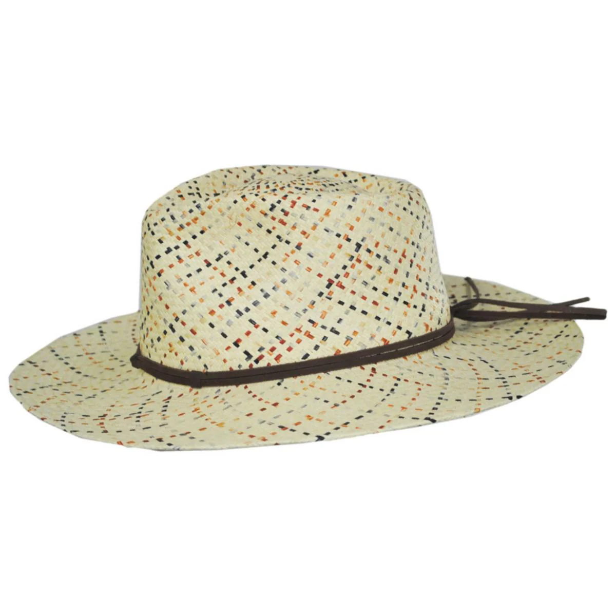 Shasta Panama Straw Fedora Hat - Image 3