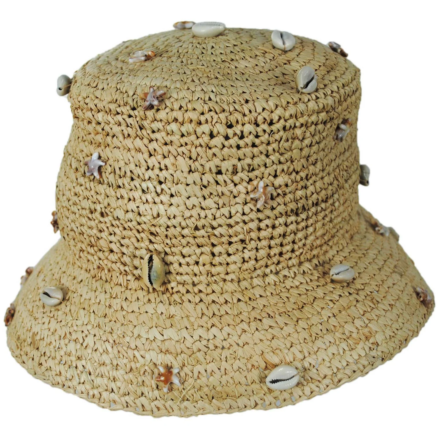 Shelley Raffia Straw Bucket Hat