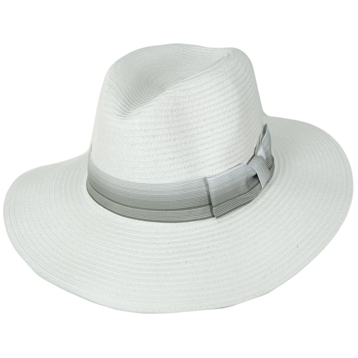 Sicily Toyo Straw Fedora Hat