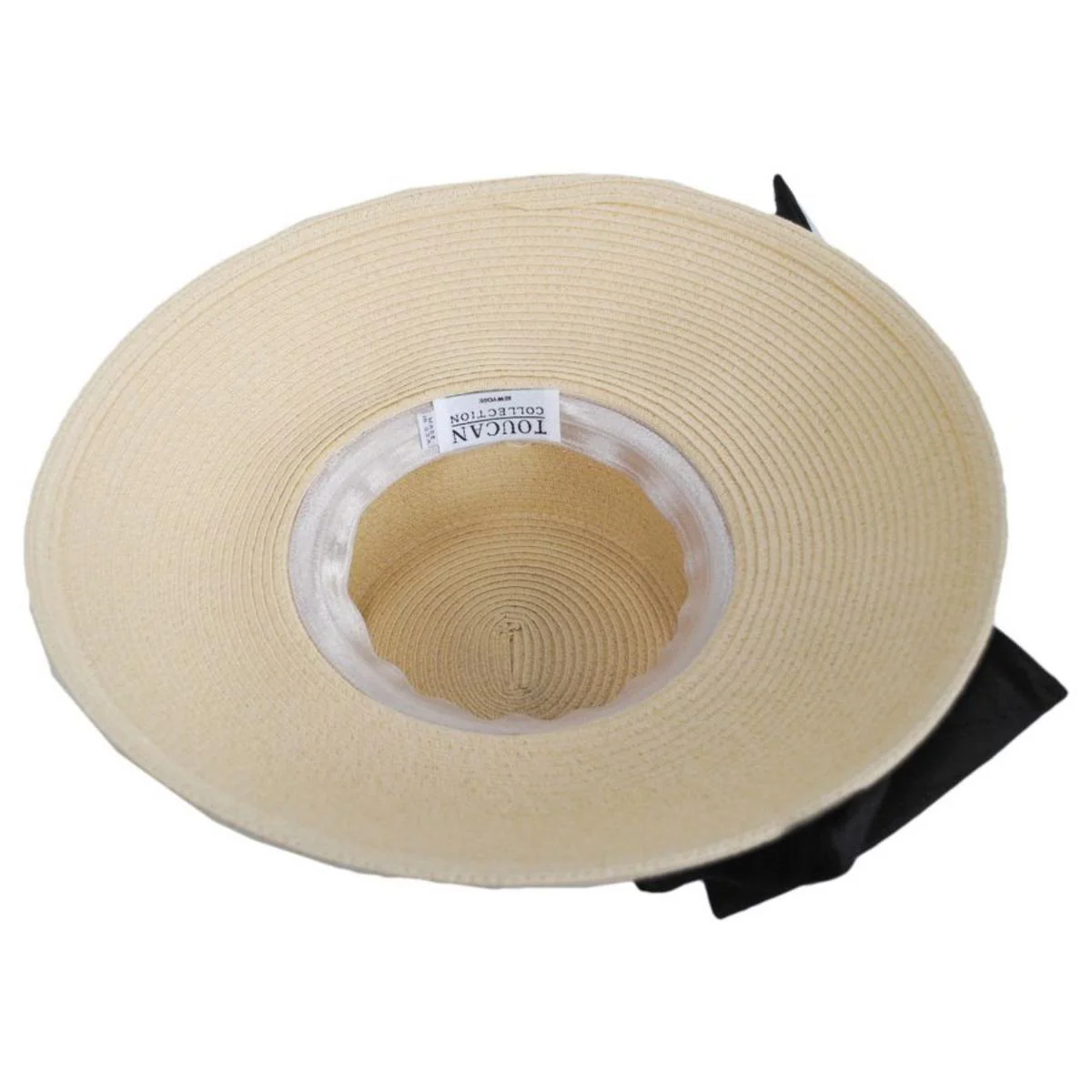 Silk Bow Toyo Straw Lampshade Hat - Made to Order - Image 5