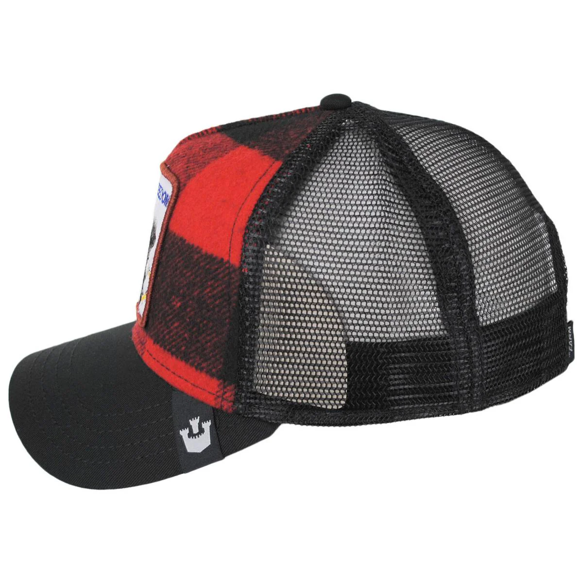 Ski Free Mesh Trucker Snapback Baseball Cap - FINAL SALE - Image 3