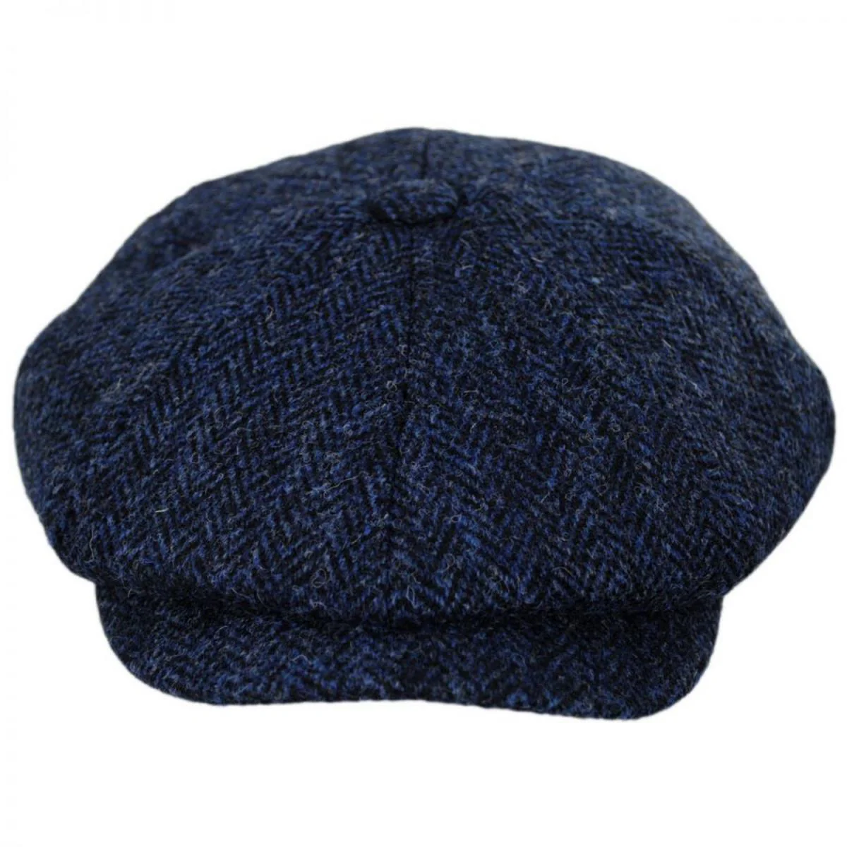Skye Harris Tweed Wool Newsboy Cap - Image 4