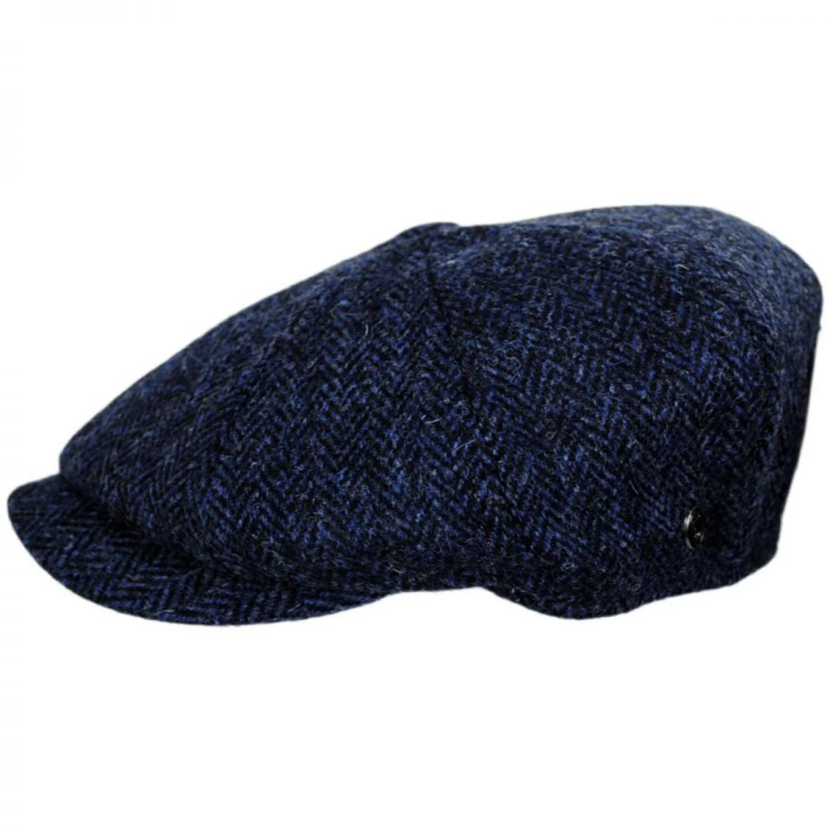 Skye Harris Tweed Wool Newsboy Cap - Image 5