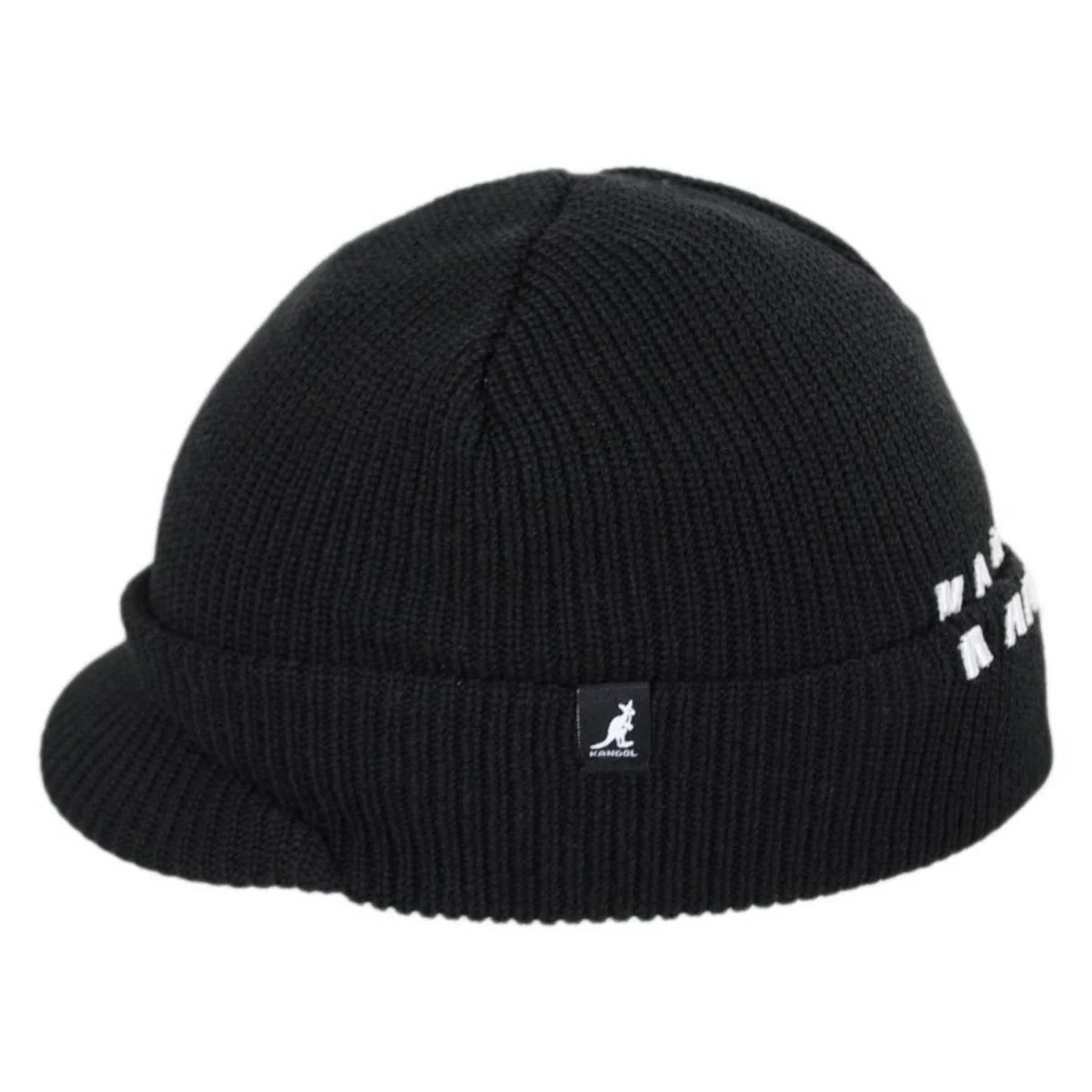 Sliced Peak Billed Beanie Hat - Image 2