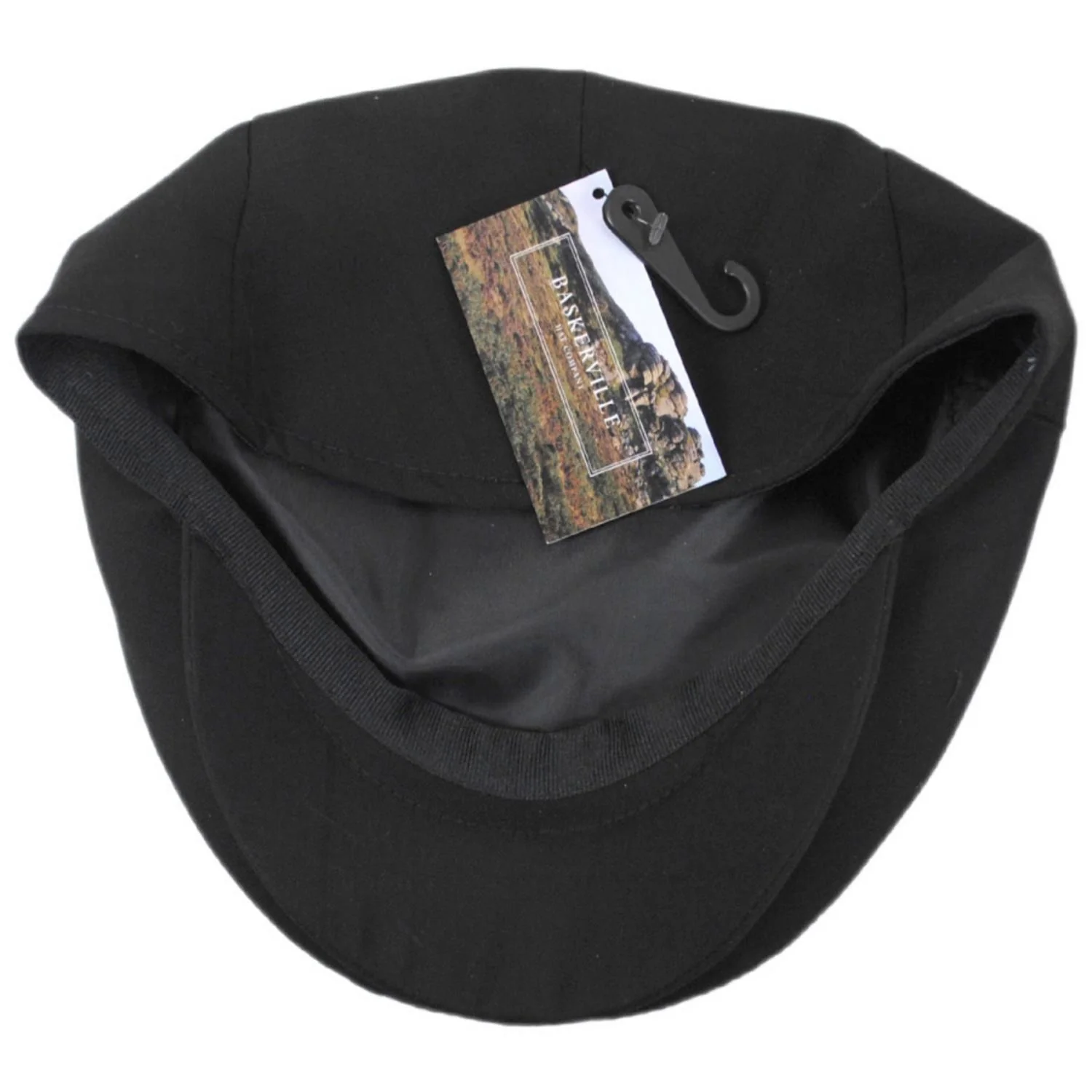 Sloane Wool Shadow Windowpane Ivy Cap - Image 4