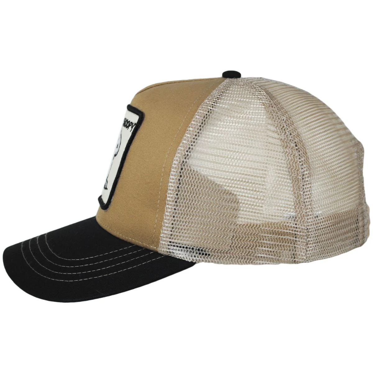 Snoopy Mesh Trucker Snapback Baseball Cap - Image 3