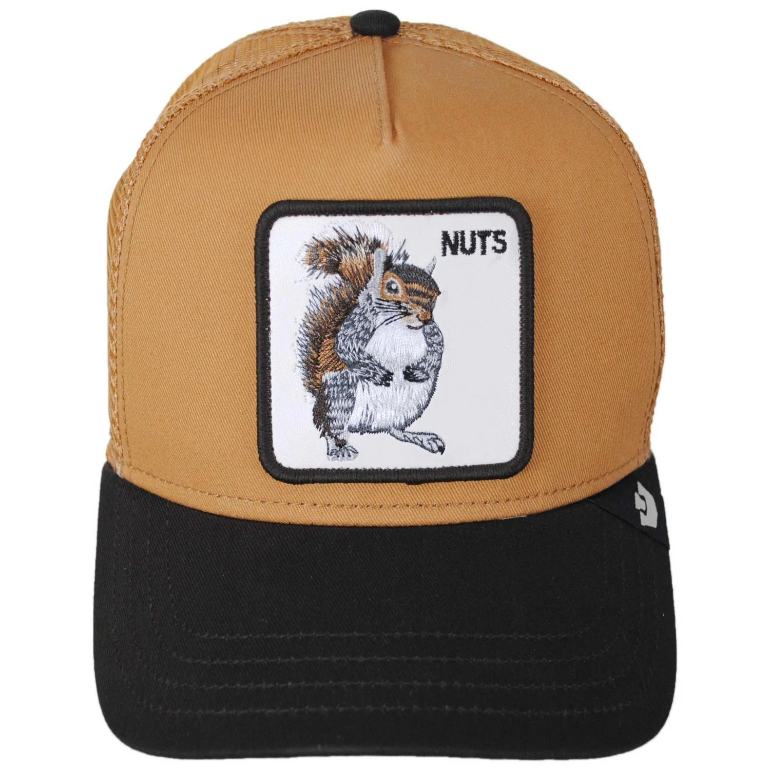 Squirrel Nuts Mesh Trucker Snapback Baseball Cap - Image 2