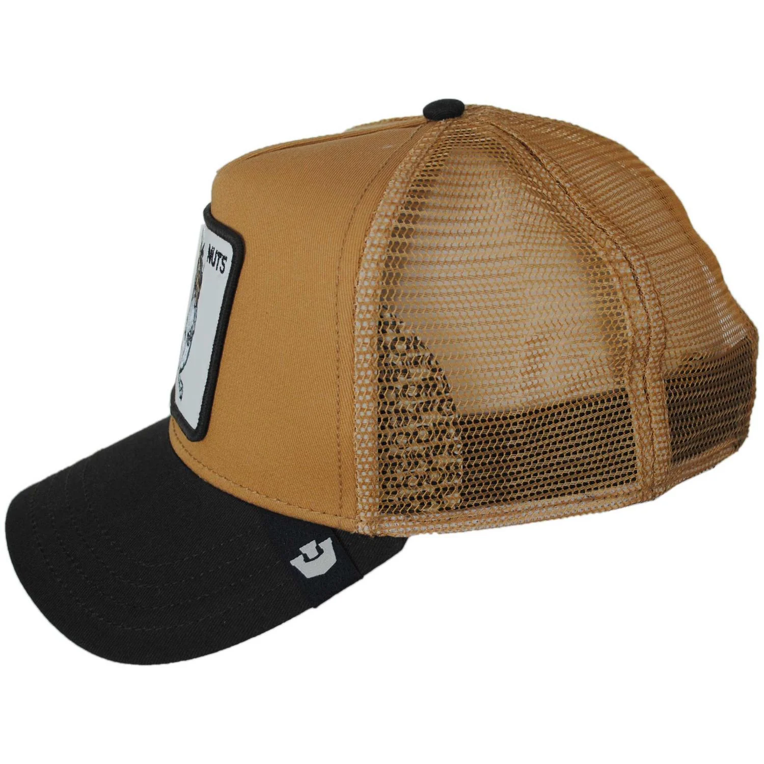 Squirrel Nuts Mesh Trucker Snapback Baseball Cap - Image 3