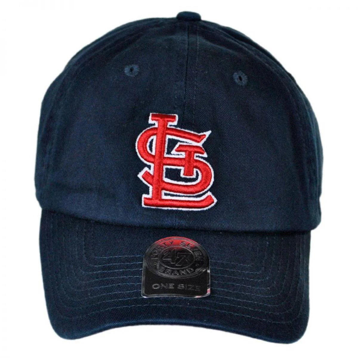 St Louis Cardinals MLB Clean Up Strapback Baseball Cap Dad Hat - Image 2