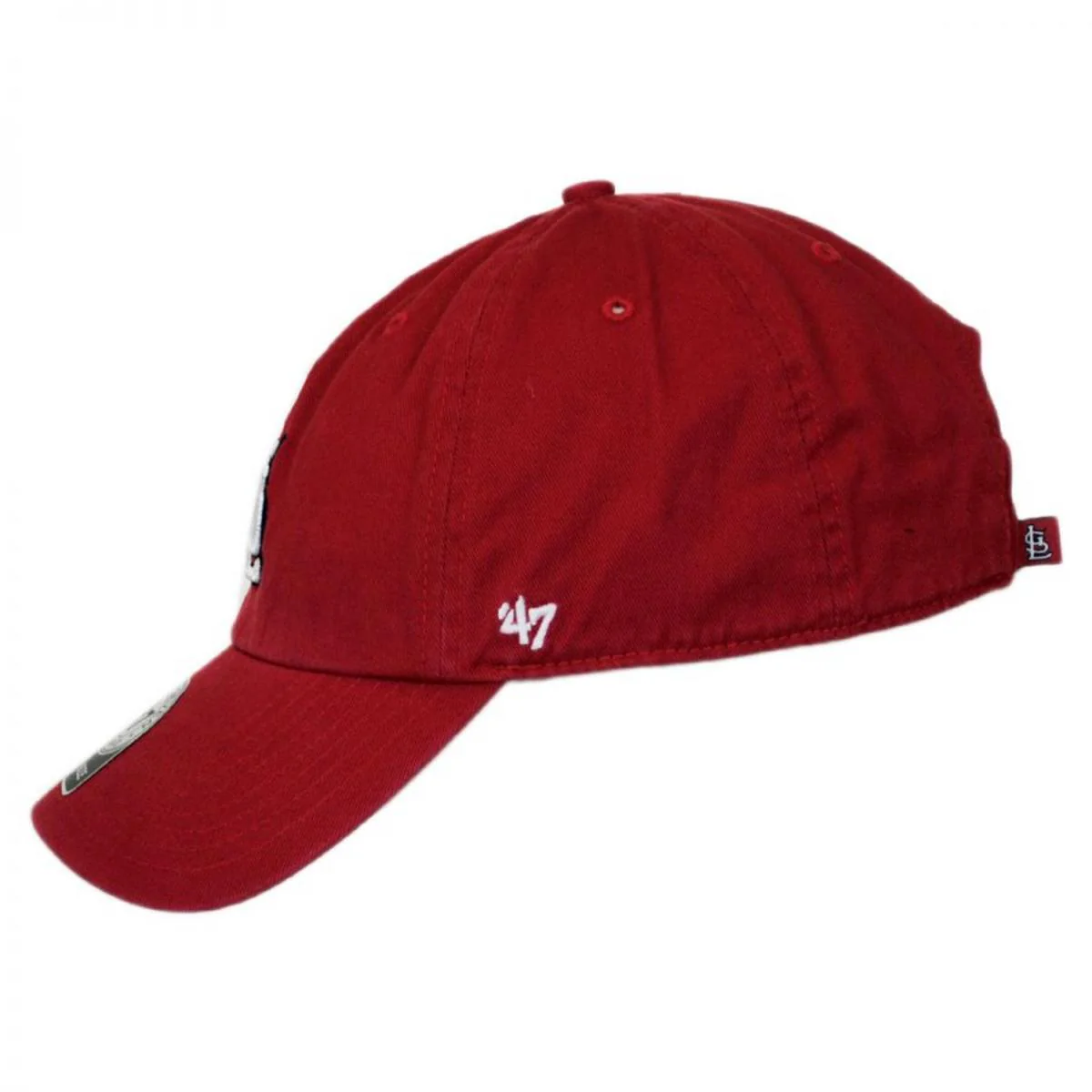 St Louis Cardinals MLB Clean Up Strapback Baseball Cap Dad Hat - Image 6