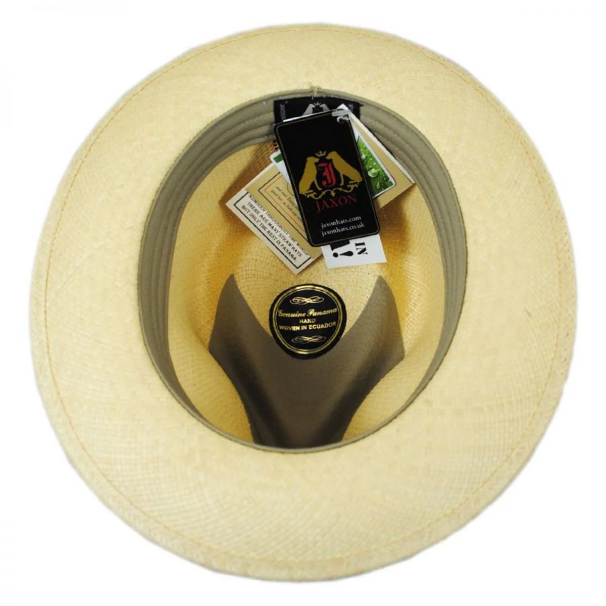 Stain Repellent Panama Straw C-Crown Fedora Hat - Image 4