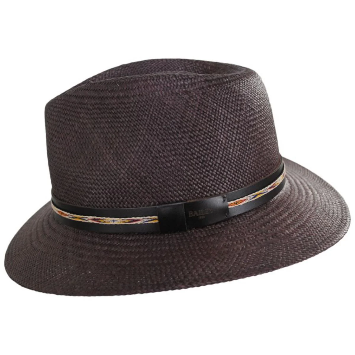 Stansfield Panama Straw Fedora Hat - FINAL SALE - Image 3