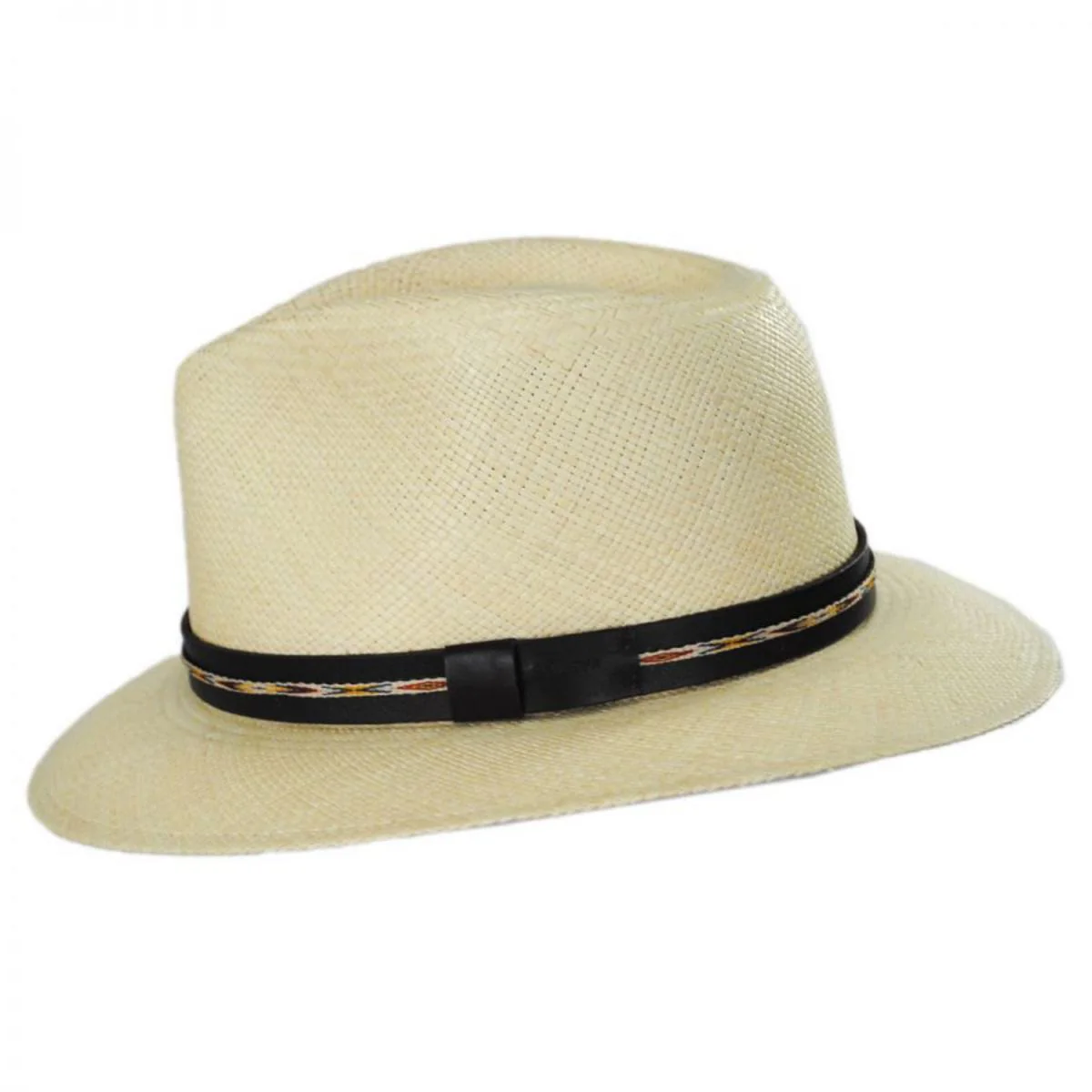 Stansfield Panama Straw Fedora Hat - Image 3