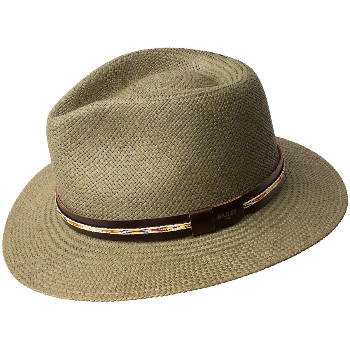 Stansfield Panama Straw Fedora Hat - Image 5