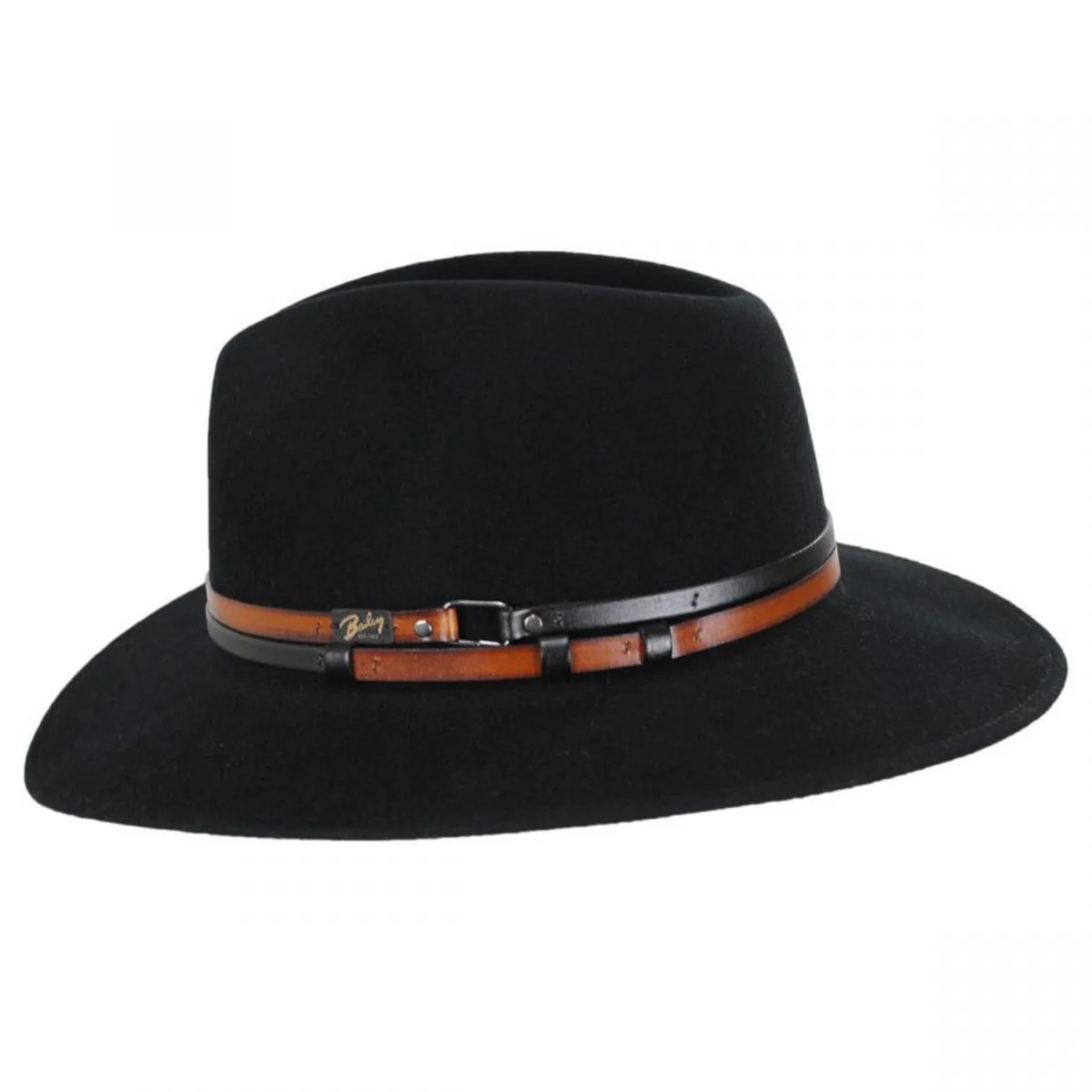 Stedman Elite Velour Wool Felt Fedora Hat - Image 3