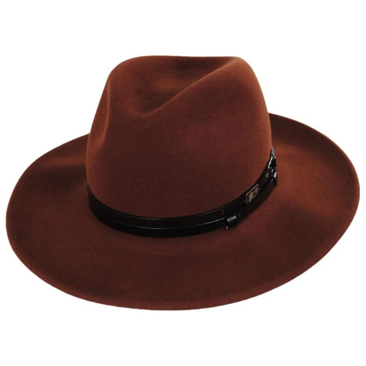 Stedman Elite Velour Wool Felt Fedora Hat - Image 5