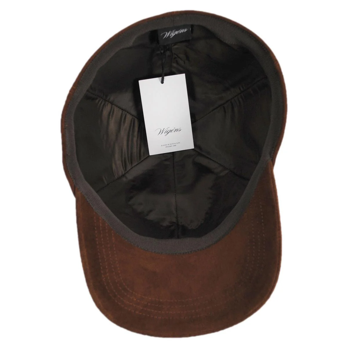 Suede Classic Fitted Baseball Cap - Image 4